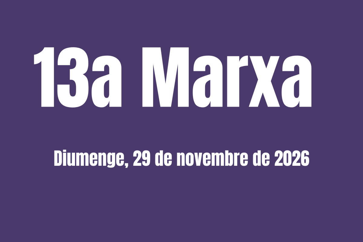 13a Marxa Comarcal contra la Violència Masclista