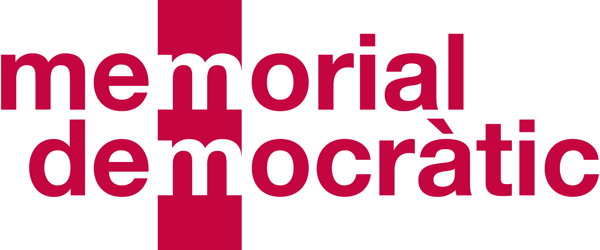 Logo memorial democràtic