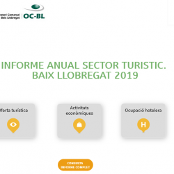 Imatge informe anual turisme 2019