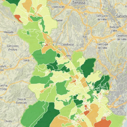 Imatge Atles distribució renda Baix Llobregat 2018