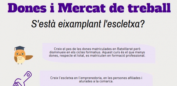 Imatge informe Dona i mercat de treball 2018