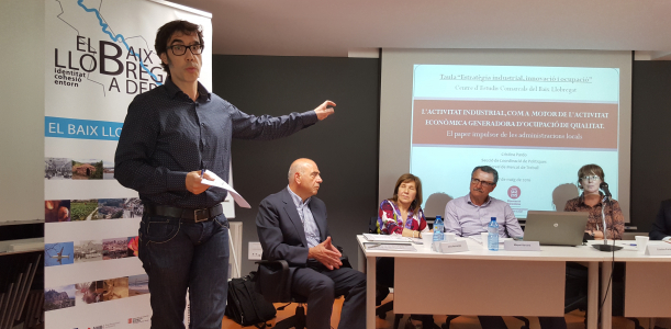 Fotografia de la jornada Promoure l’Ocupació a la Indústria Local del Baix Llobregat