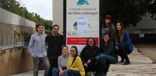 Els i les joves de Garantia Juvenil contractats al Consell Comarcal