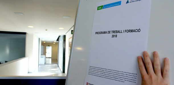 S'enceta la convocatòria 2018 del programa Treball i Formació