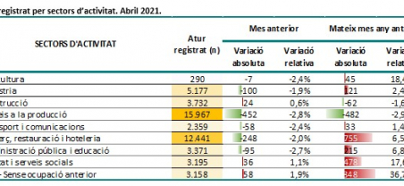 Imatge informe mensual atur registrat