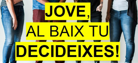 El projecte “Jove, al Baix tu decideixes” s’ha iniciat el passat 19 de novembre.