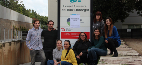 Els i les joves de Garantia Juvenil contractats al Consell Comarcal