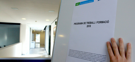 S'enceta la convocatòria 2018 del programa Treball i Formació