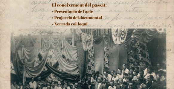 Acte, documental i col·loqui: Segons República, Guerra Civil i inicis del Franquisme a Pallejà 1931-1940